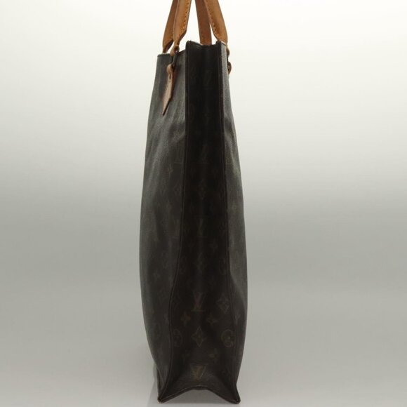 LOUIS VUITTON Monogram Sac Plat Hand Bag M51140 LV Auth 135616 - Picture 4 of 16